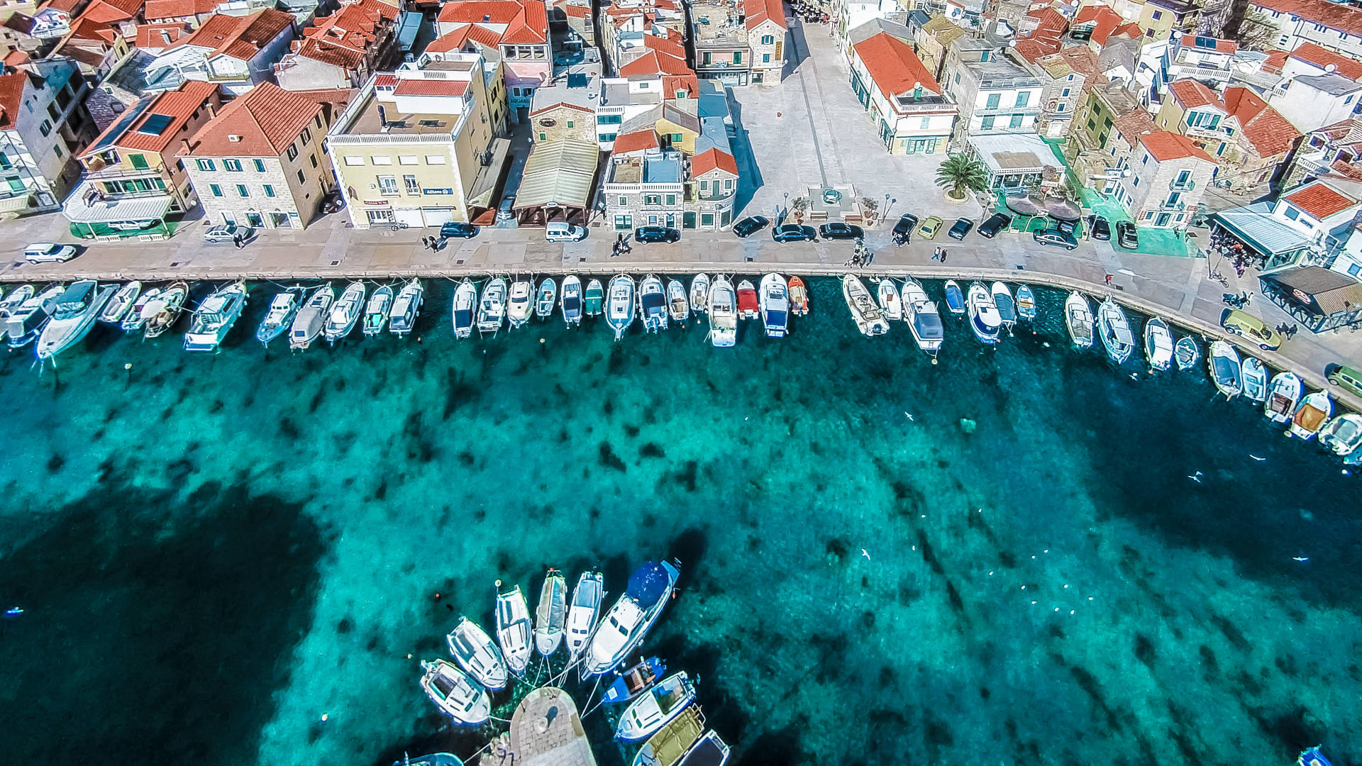 Vodice-marina-Fishing-beach-boardwald